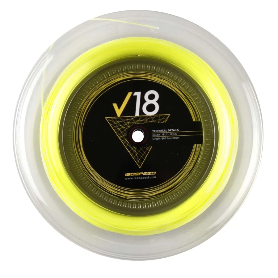 Isospeed V18 Saitenrolle 200m-Gelb