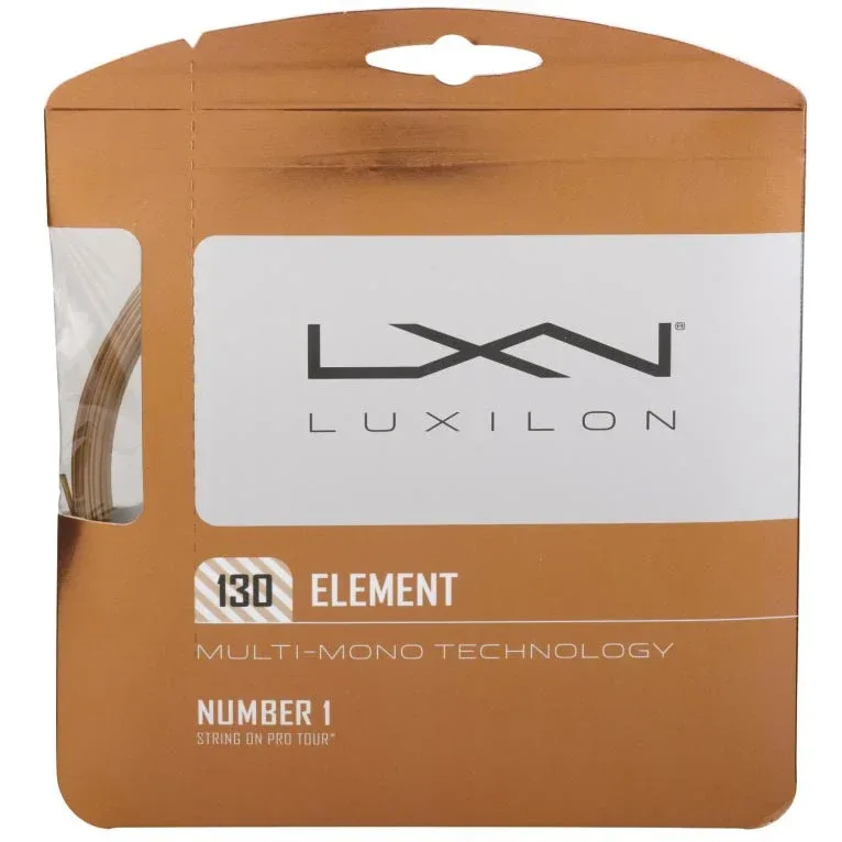 Luxilon Element Bronze Saitenset 12,2m-Bronze