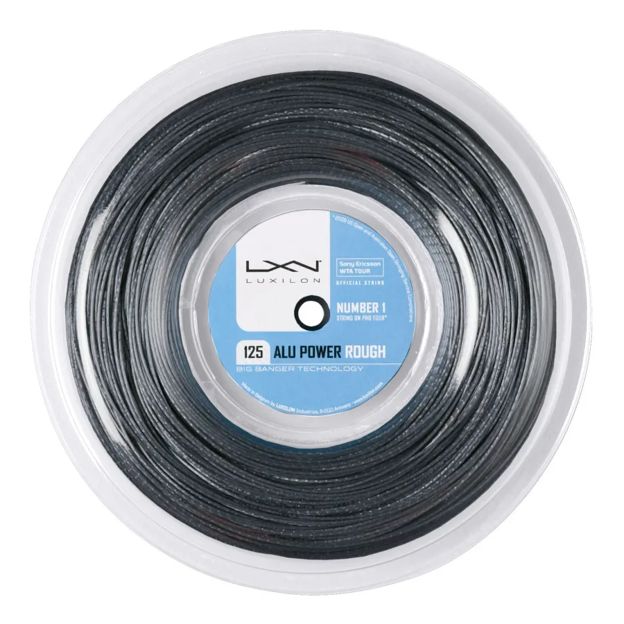 Luxilon Alu Power Rough Saitenrolle 220m-Silber