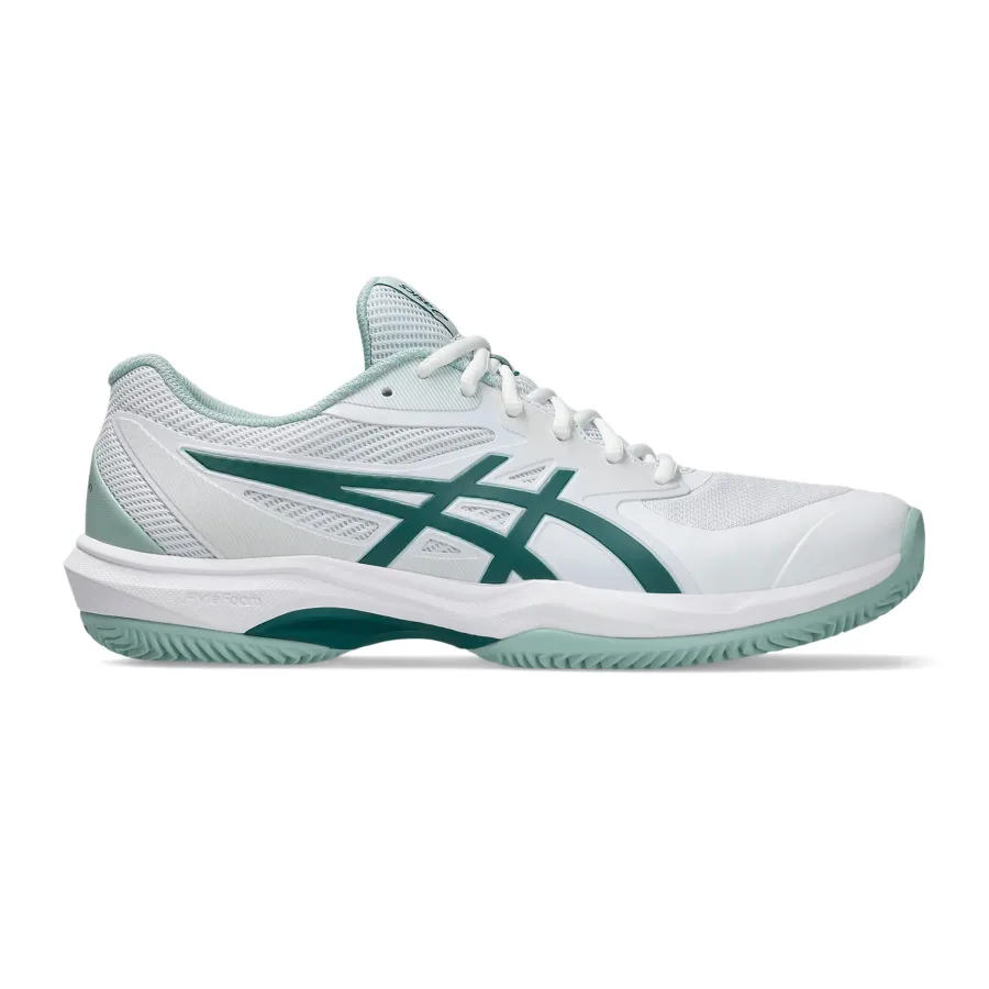 ASICS Game FF/OC Sandplatzschuh Herren - weiß, petrol