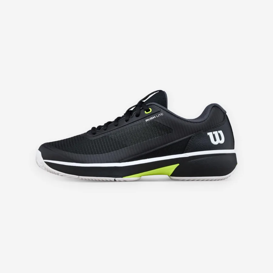 Wilson Herren Tennisschuhe Sandplatz - Rush Pro Lite schwarz/weiß