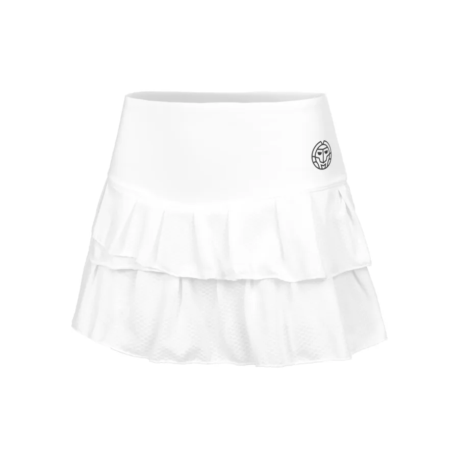 BIDI BADU Crew Pleated Rock Damen-Weiß