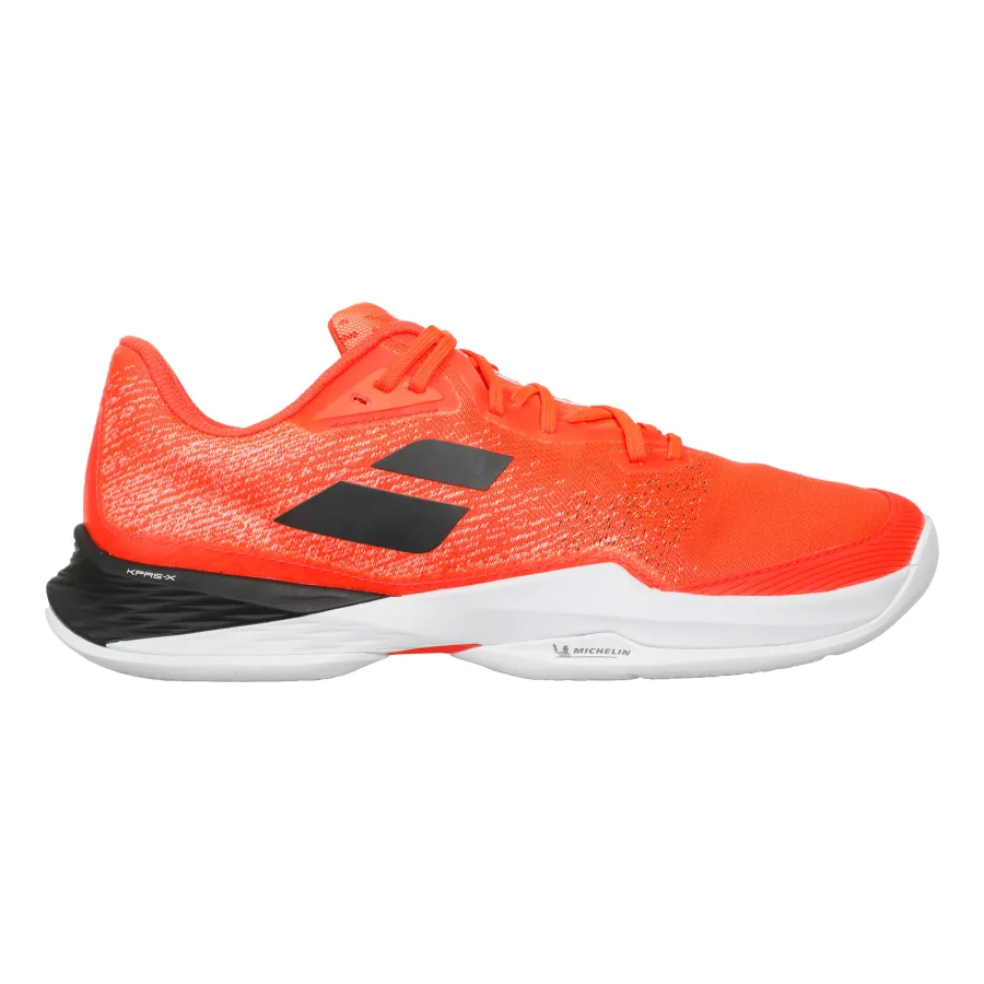 Babolat Jet Mach 3 Sandplatzschuh Herren-Orange,Schwarz