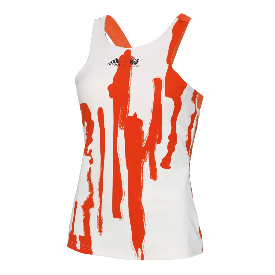 adidas New York Y Tank-Top Damen-Beige,Orange