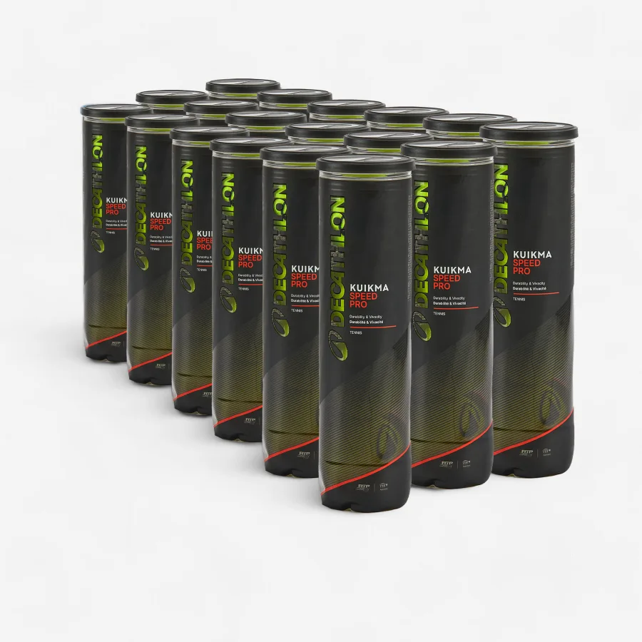 KUIKMA Tennisbälle - Speed Pro 18 Dosen à 4 Bälle