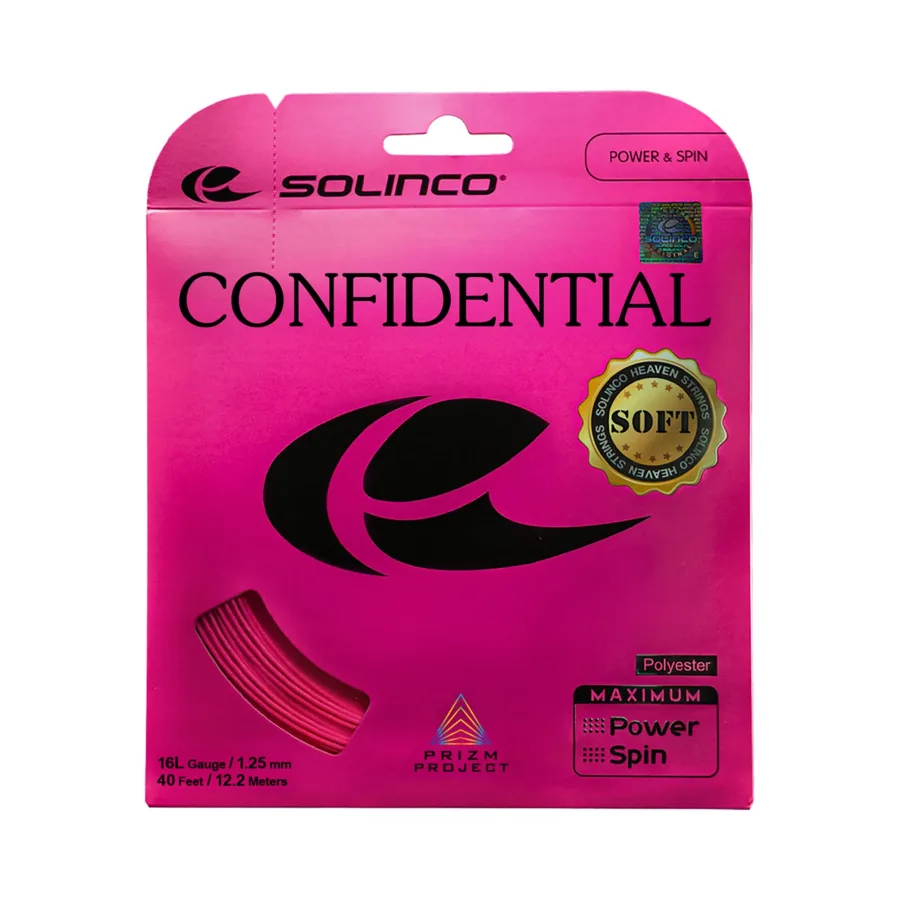 Solinco Confidential Soft Saitenset 12m - pink