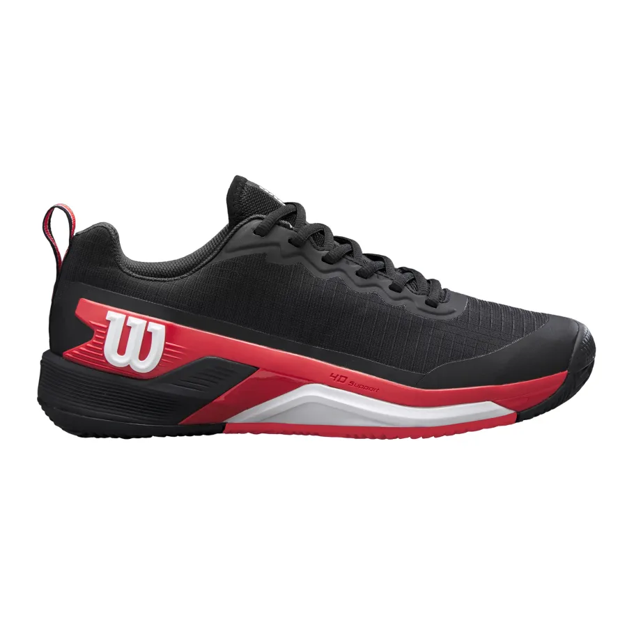 Wilson Rush Pro 4.5 Sandplatzschuh Herren - schwarz, rot