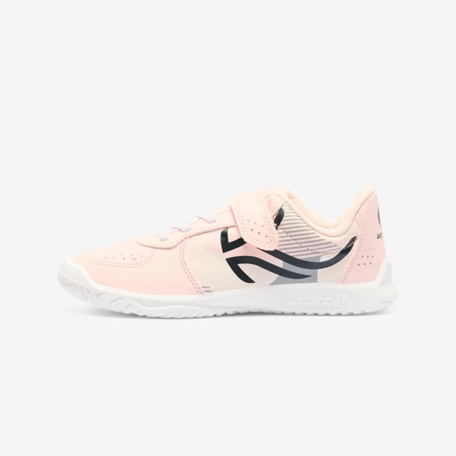 Decathlon Kinder Sportschuhe - TS130 mit Klettverschluss rosa/schwarz