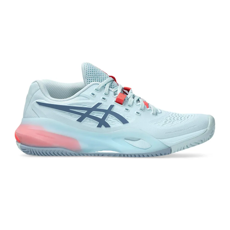 ASICS Gel-Resolution X Sandplatzschuh Damen - hellblau, blaugrau