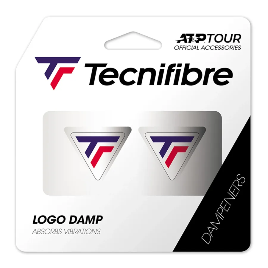 Tecnifibre Logo Damp Tricolore Dämpfer-Weiß,Blau