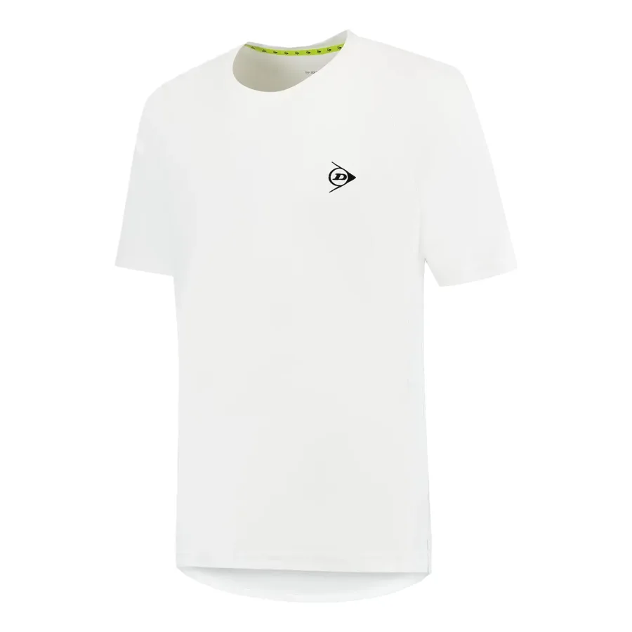 Dunlop Club Crew T-Shirt Herren-Weiß