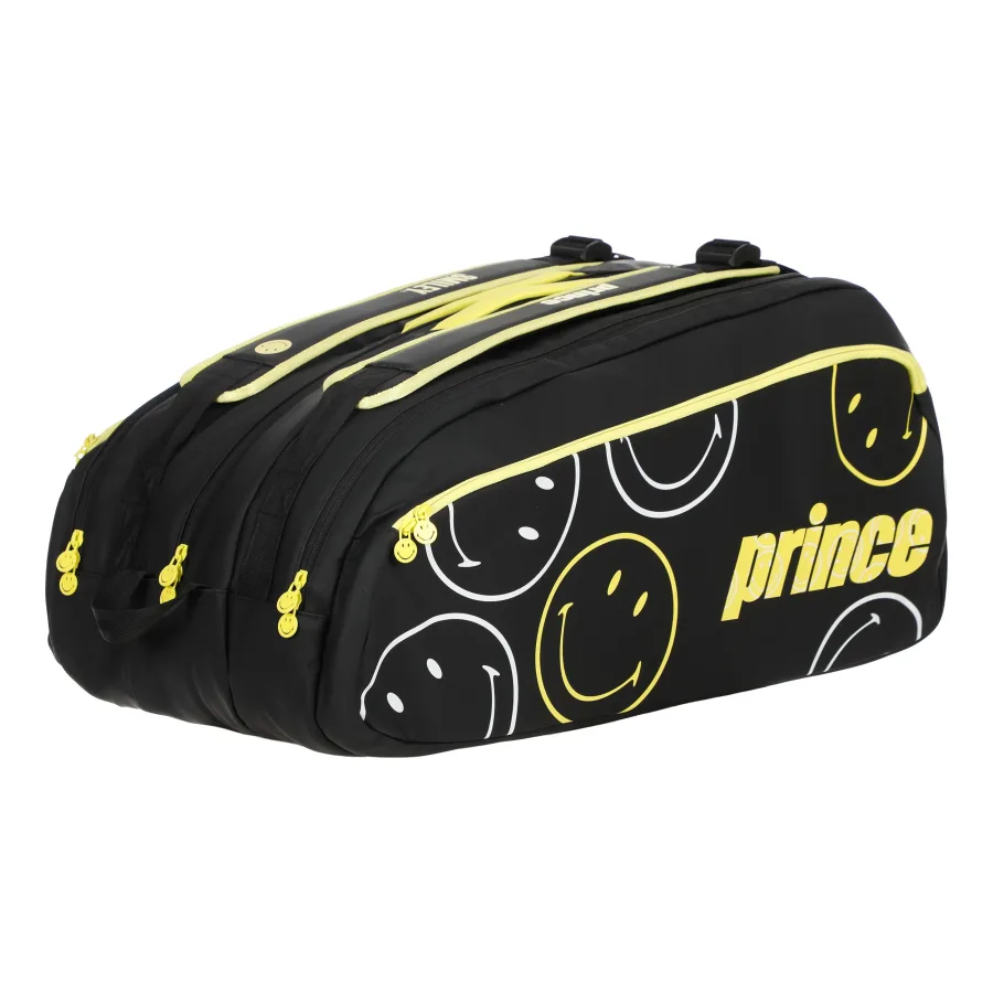 Prince Smiley Schlägertasche 12er - schwarz