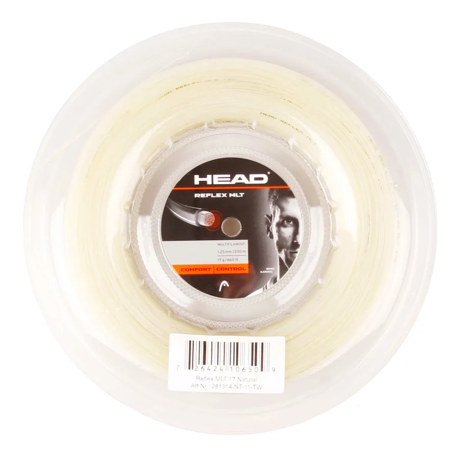 HEAD Reflex MLT Saitenrolle 200m-Nude