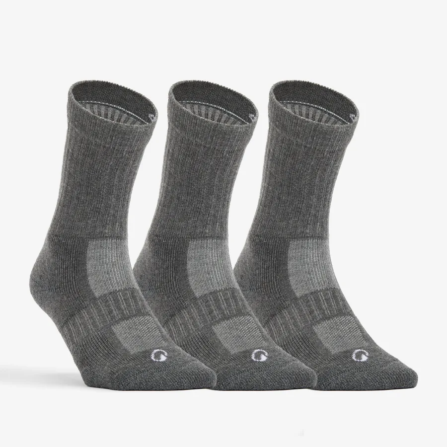 Decathlon Tennissocken High 3er Pack - RS500 grau