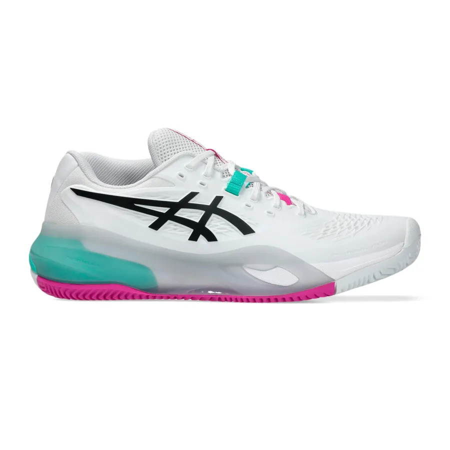 ASICS Gel-Resolution X Sandplatzschuh Herren - weiß, pink