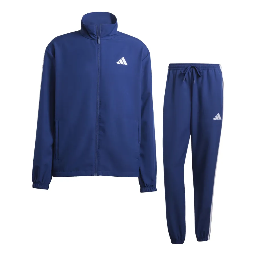 adidas 3Stripes Woven Trainingsanzug Herren - dunkelblau