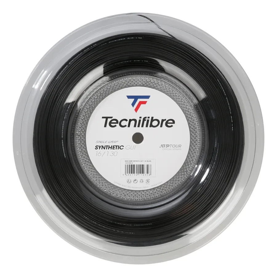 Tecnifibre Synthetic Gut 200m Saitenrolle-Schwarz