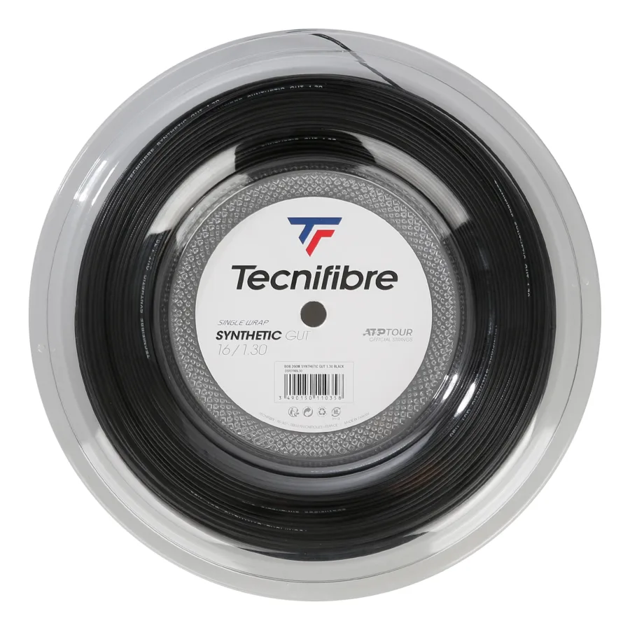 Tecnifibre Synthetic Gut 200m Saitenrolle-Schwarz
