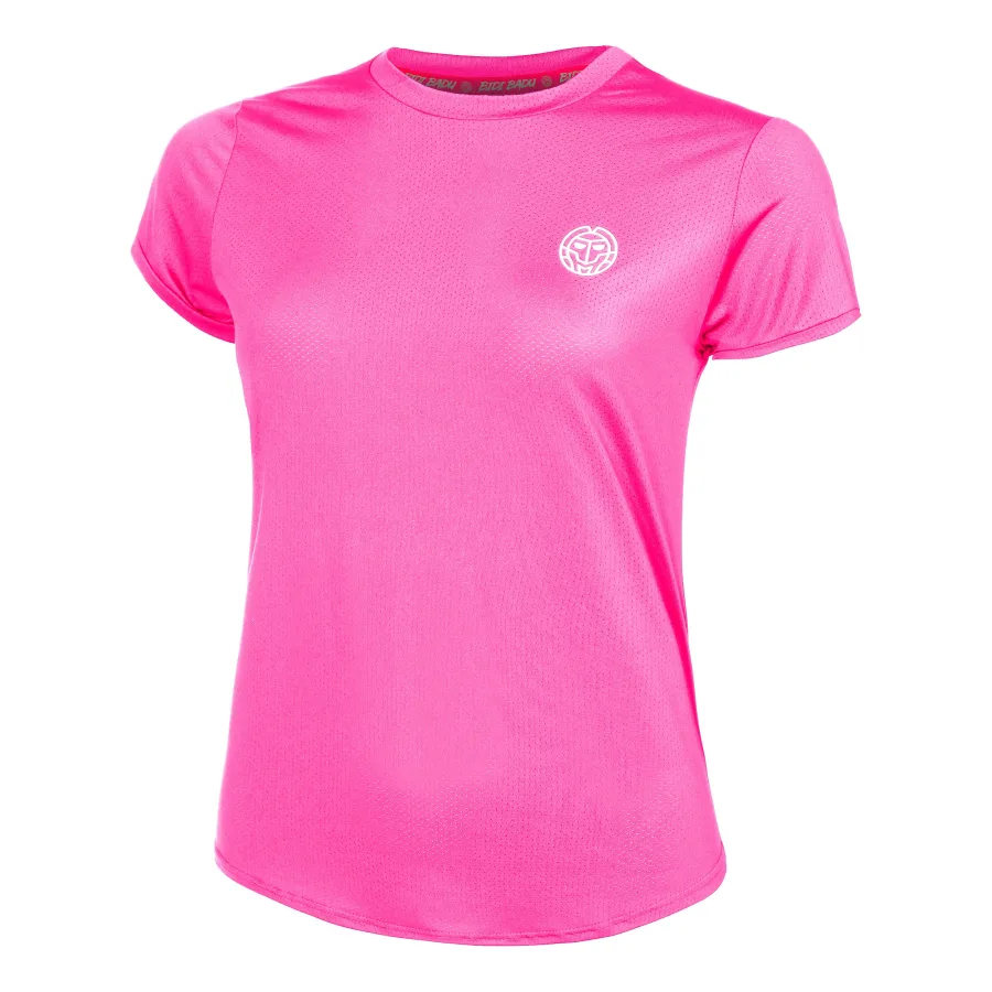 BIDI BADU Crew T-Shirt Damen-Pink