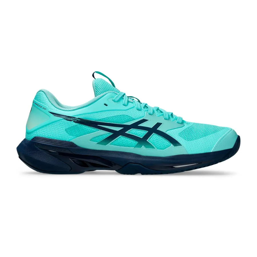 ASICS Solution Speed FF 4 Allcourtschuh Herren - mint, dunkelblau