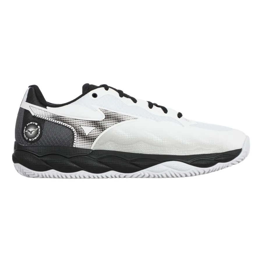 Mizuno Wave Enforce Court Sandplatzschuh Herren-Weiß,Schwarz
