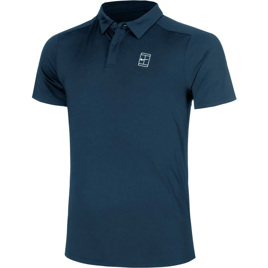 Nike Court Dri-Fit Advantage Polo Herren-Dunkelblau,Weiß