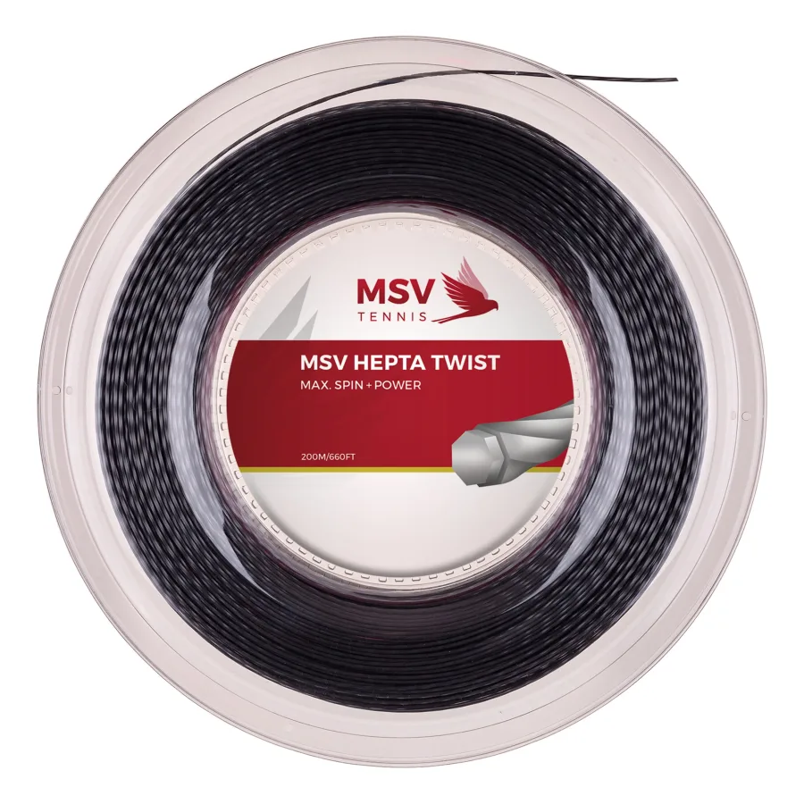 MSV Hepta-Twist Saitenrolle 200m-Anthrazit