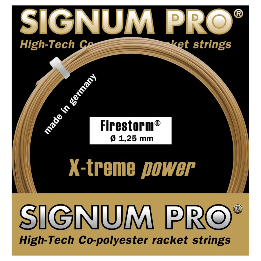 Signum Pro Firestorm Metallic Saitenset 12,2m-Gold