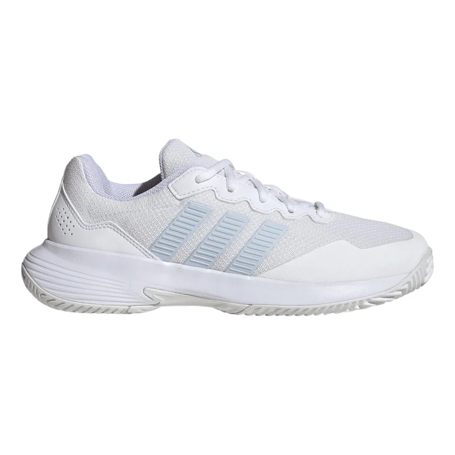 adidas GameCourt 2 Allcourtschuh Damen - weiß, hellblau