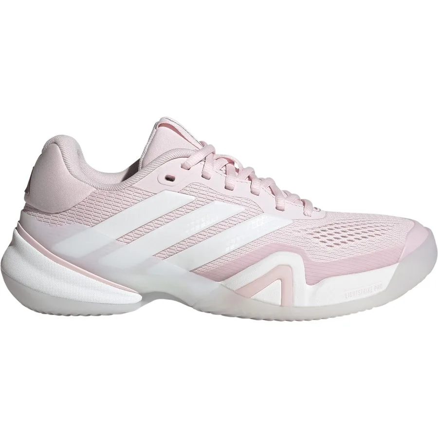 adidas Barricade 14 Sandplatzschuh Damen - pastellrosa, weiß