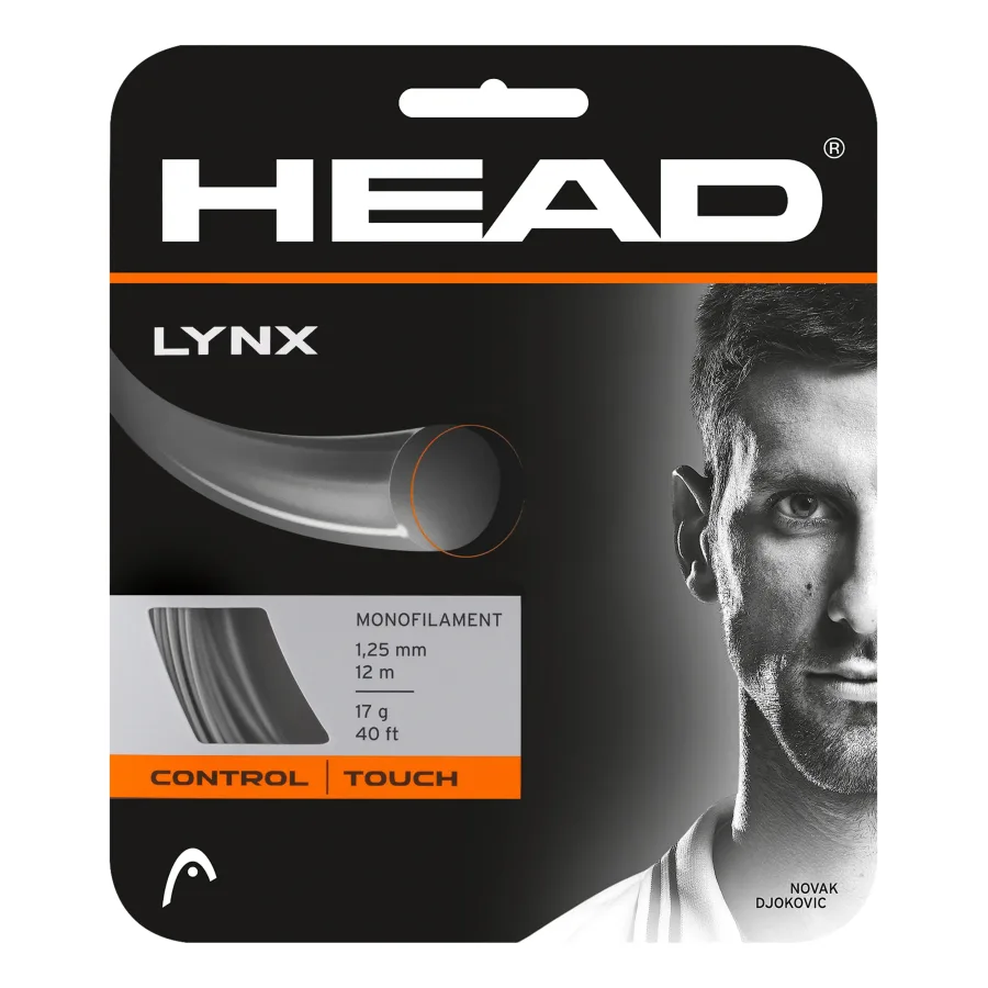 HEAD Lynx Saitenset 12m-Anthrazit