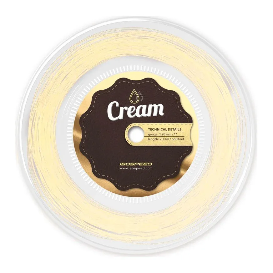 Isospeed Cream Saitenrolle 200m-Creme