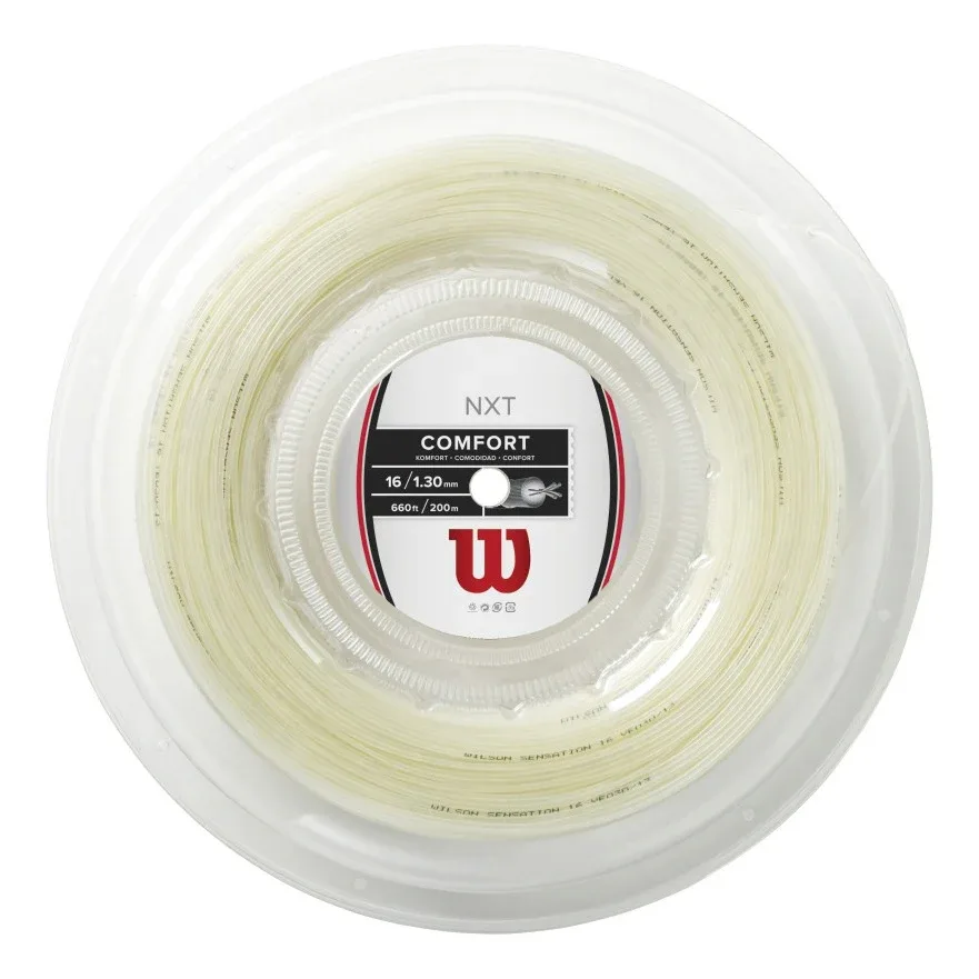 Wilson NXT Comfort Saitenrolle 200m-Nude