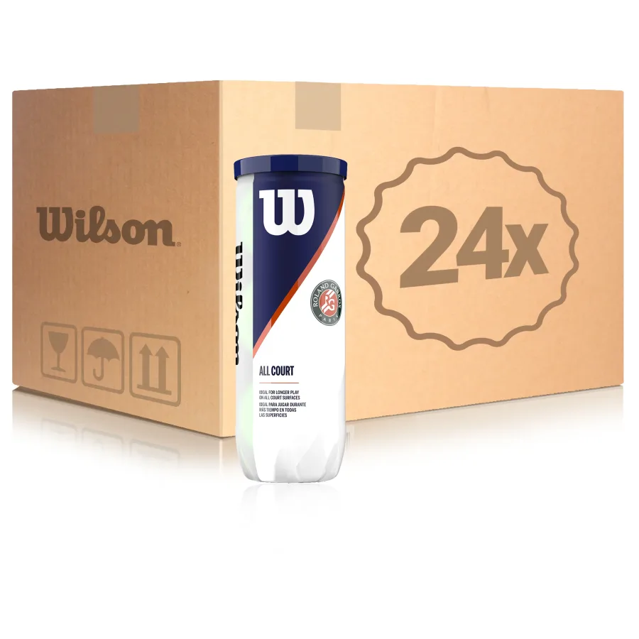 Wilson Wilson 24x 3er Dose Roland Garros All Court im Karton