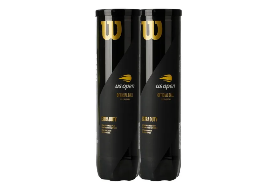 Wilson Wilson Tennisball US Open - 8 Tennisbälle - Innendruckball - (2x 4er Dose)