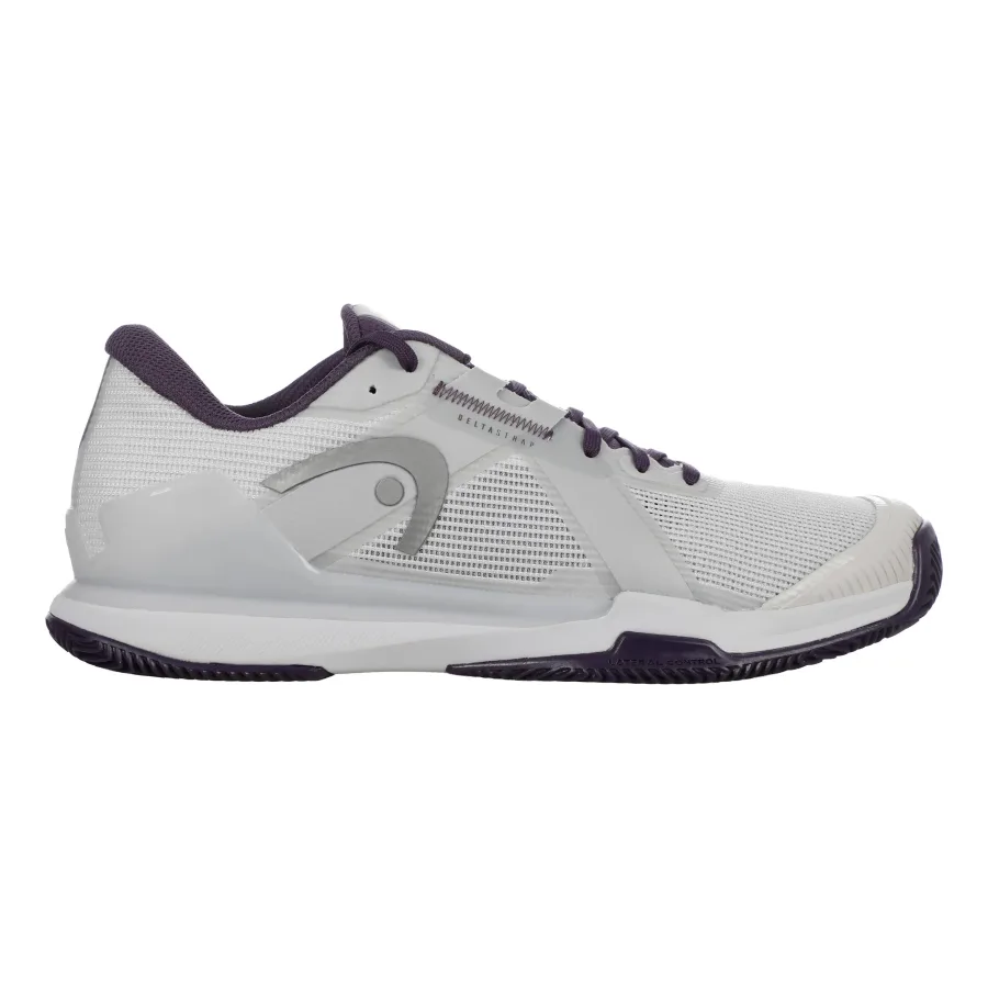 HEAD Sprint Pro 4.0 Sandplatzschuh Herren-hellgrau, lila