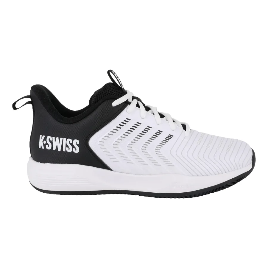 K-Swiss ULTRASHOT LIGHT Clay Sandplatzschuh Herren-weiß, schwarz