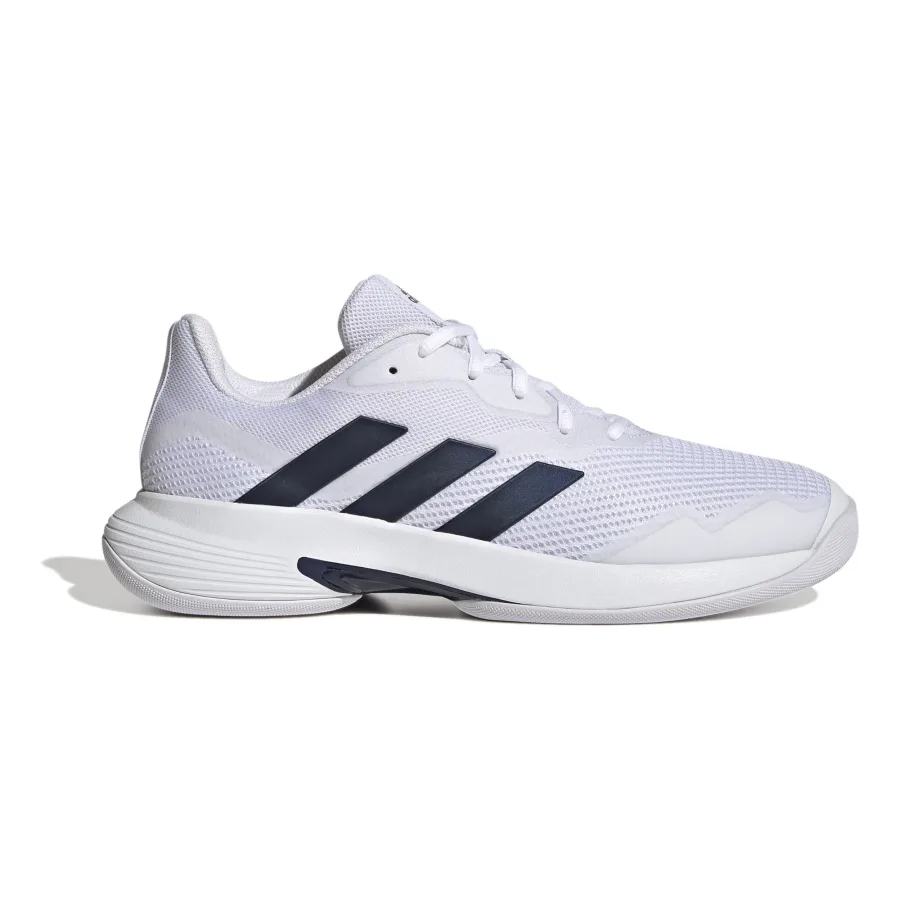 adidas Court Jam Control Teppichschuh Herren - weiß, dunkelblau