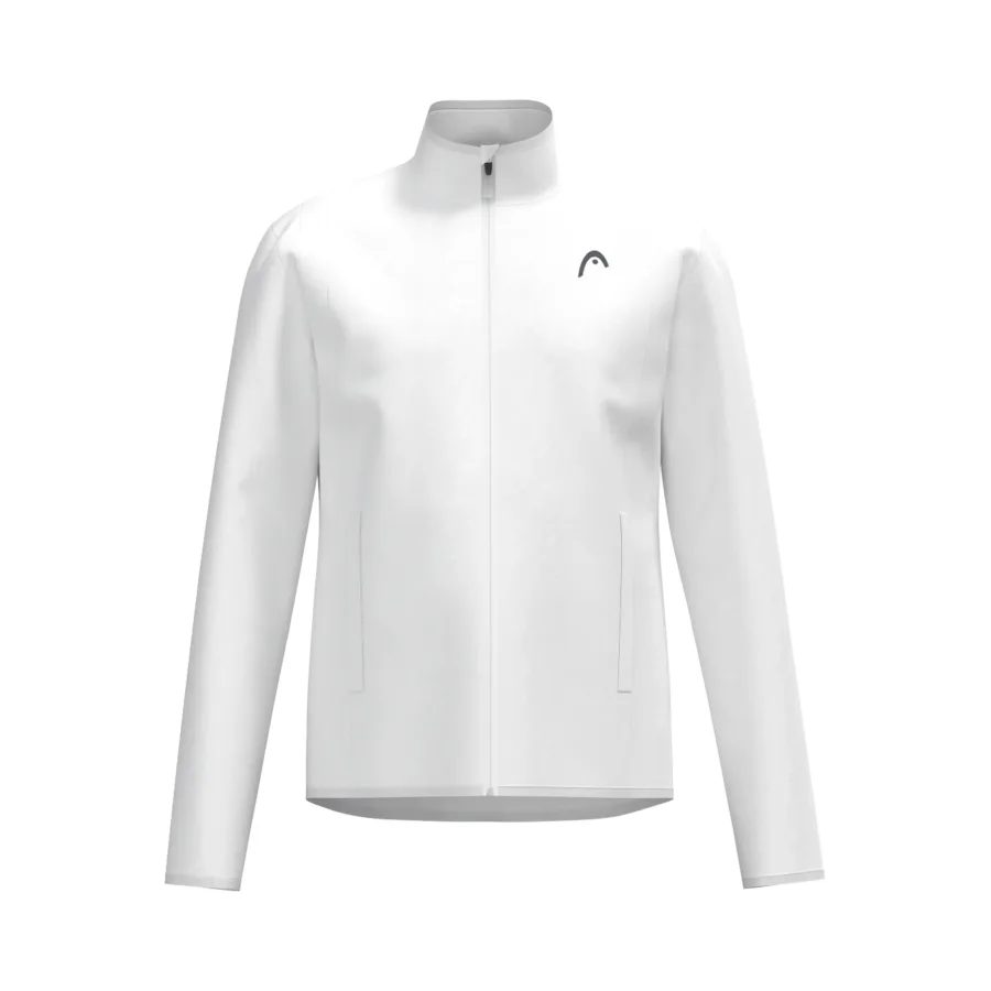HEAD Club 25 Jacket Junior Trainingsjacke Kinder-Weiß