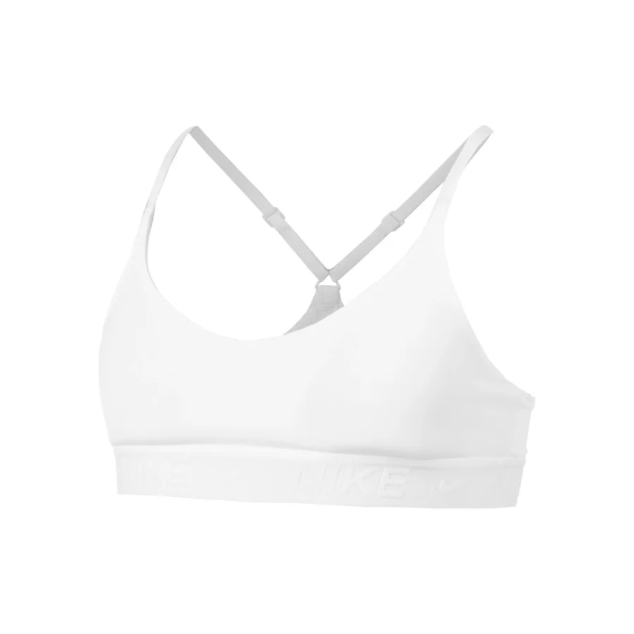 Nike Indy Sport-BH Mädchen-Weiß