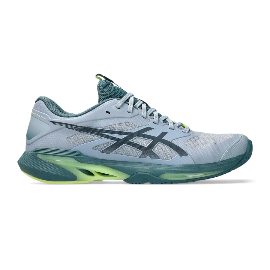 ASICS Solution Speed FF 4 Allcourtschuh Herren - grau, limette