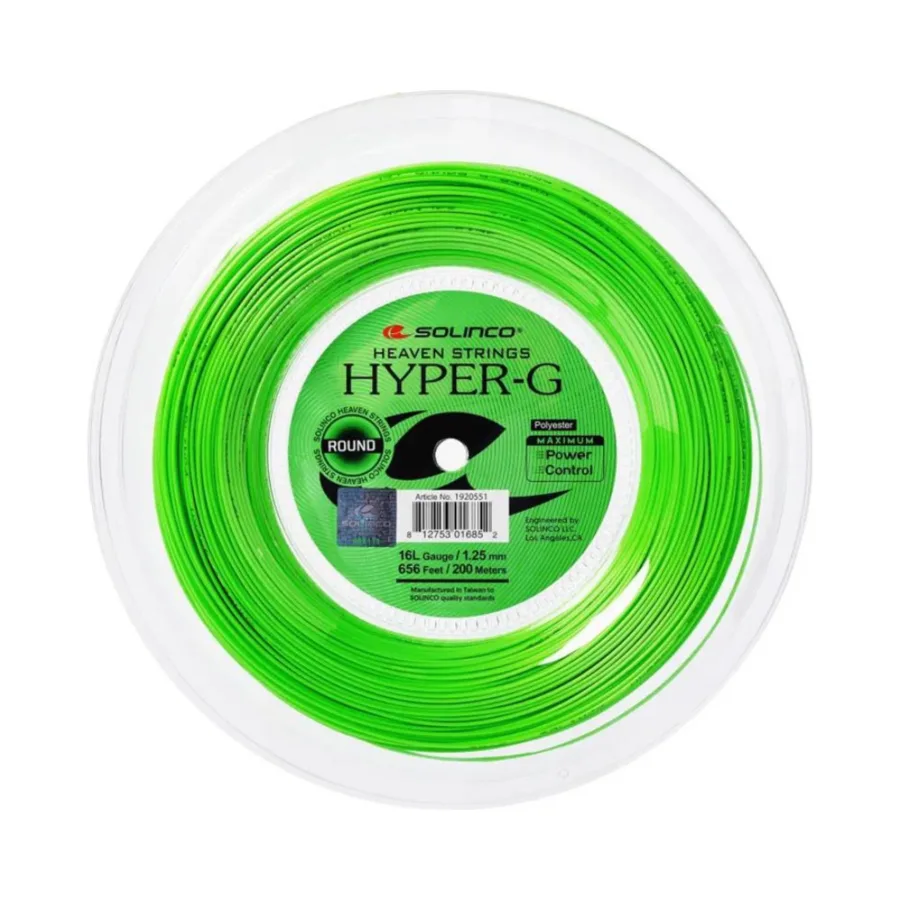Solinco Hyper-G Round Saitenrolle-Grün
