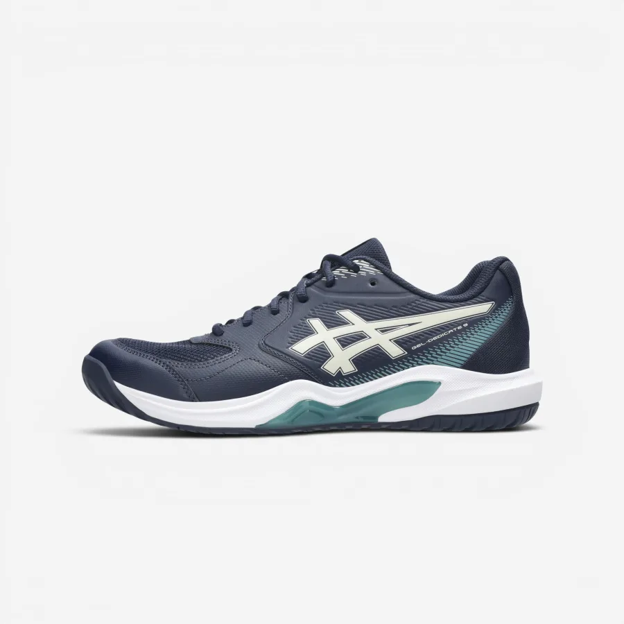 ASICS Herren Tennisschuhe Multicourt - Gel Dedicate 9 blau