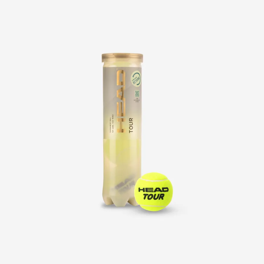 HEAD Tennisbälle - Tour 4er-Dose