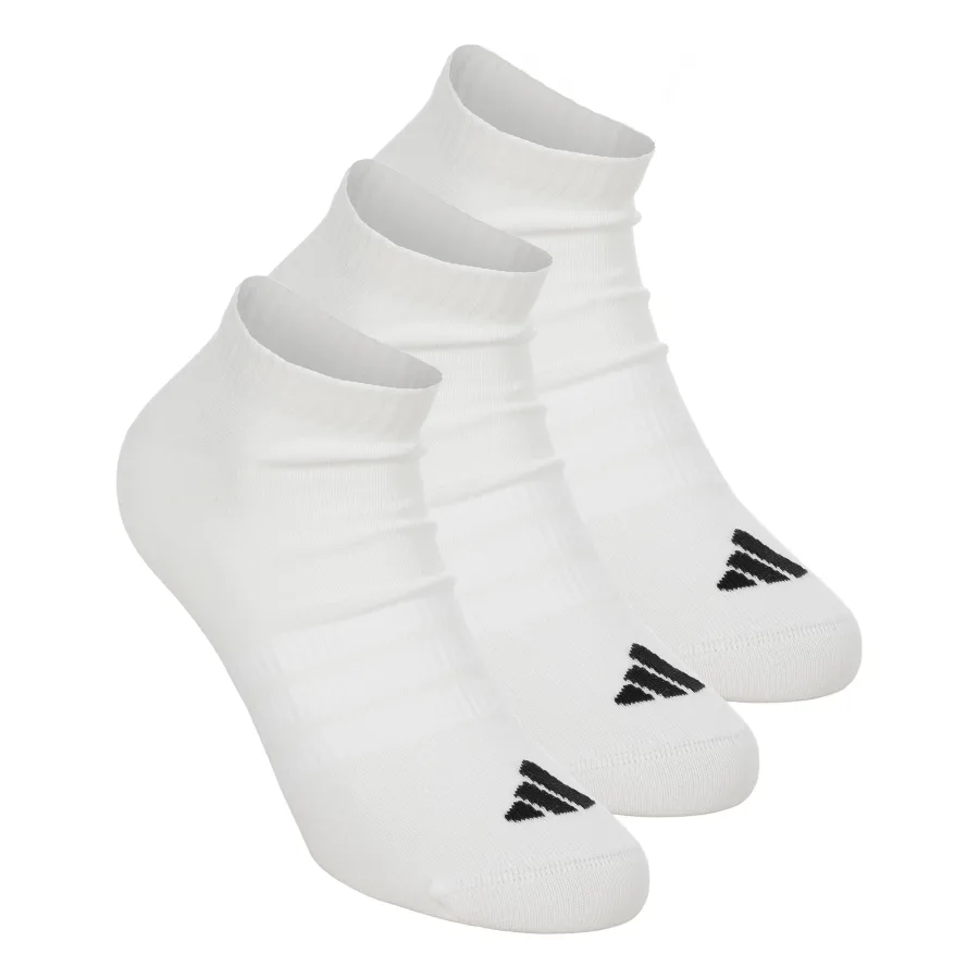adidas Essentials Low 3P Tennissocken - 3er Pack Unisex-weiß, schwarz