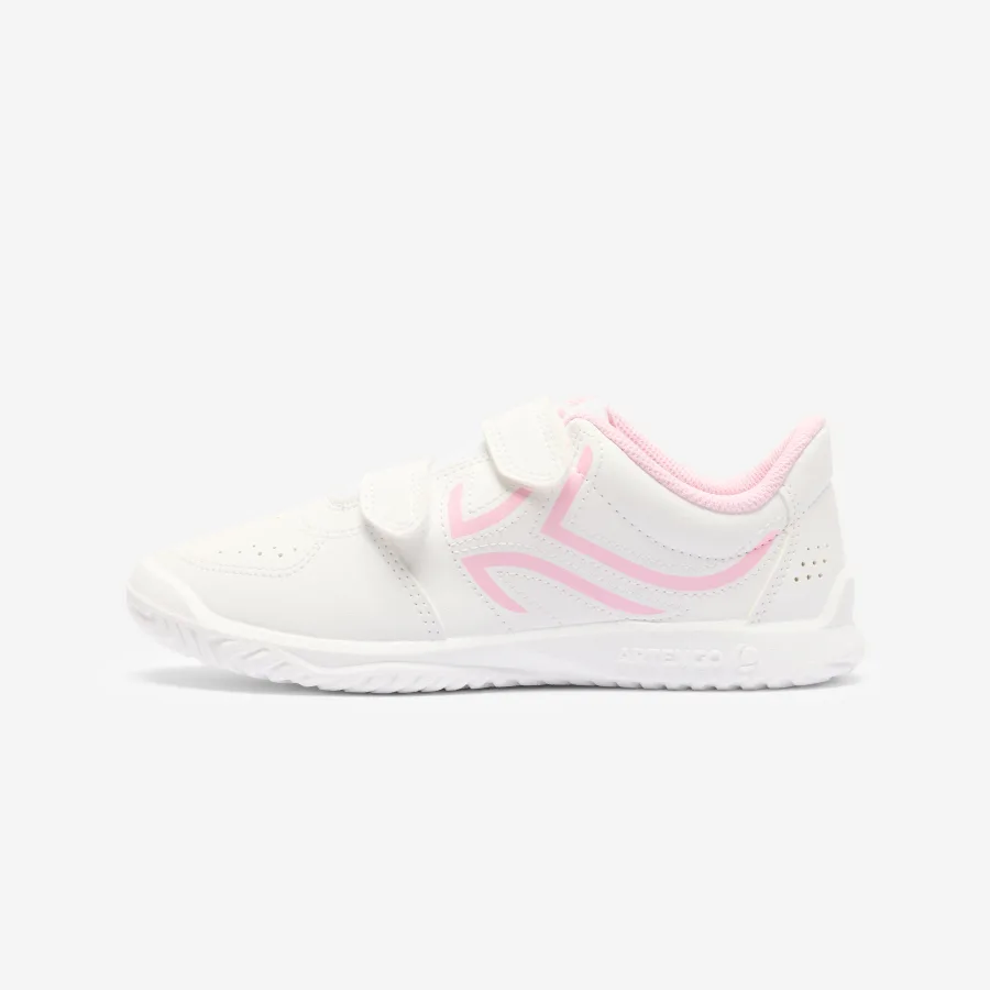 Decathlon Kinder Sportschuhe - TS100 mit Klettverschluss weiß/rosa