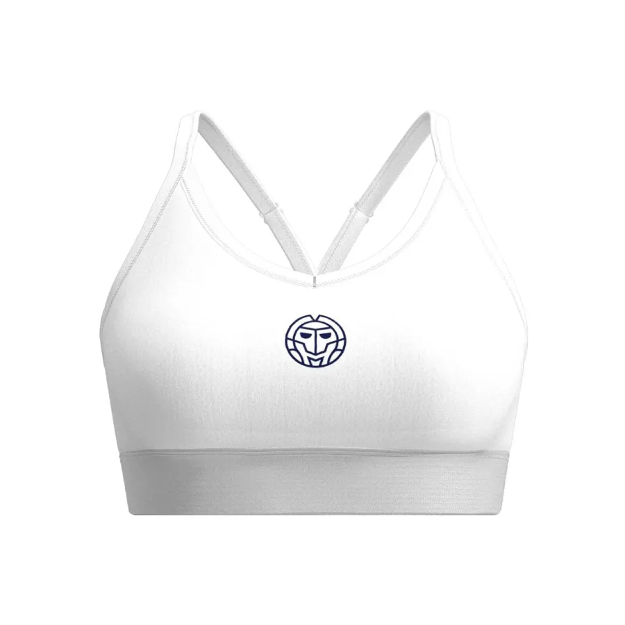 BIDI BADU Crew Low Support Strappy Sport-BH Damen-Weiß