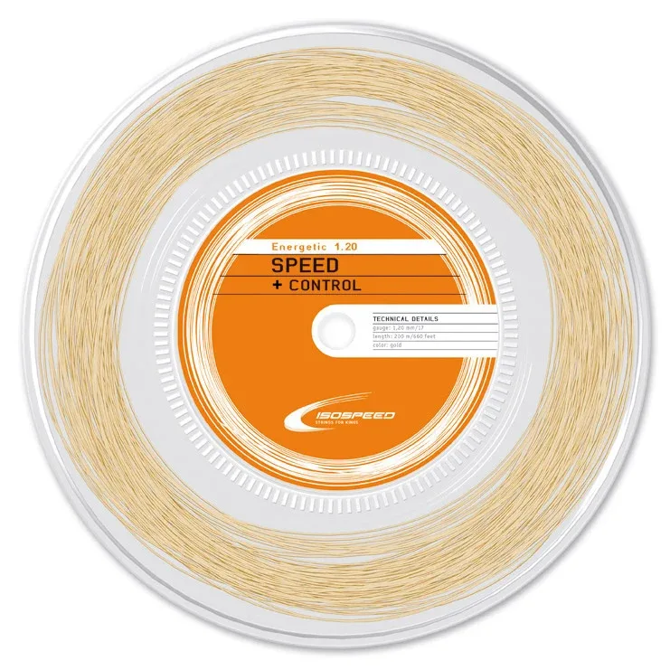 Isospeed Energetic Saitenrolle 200m-Gold