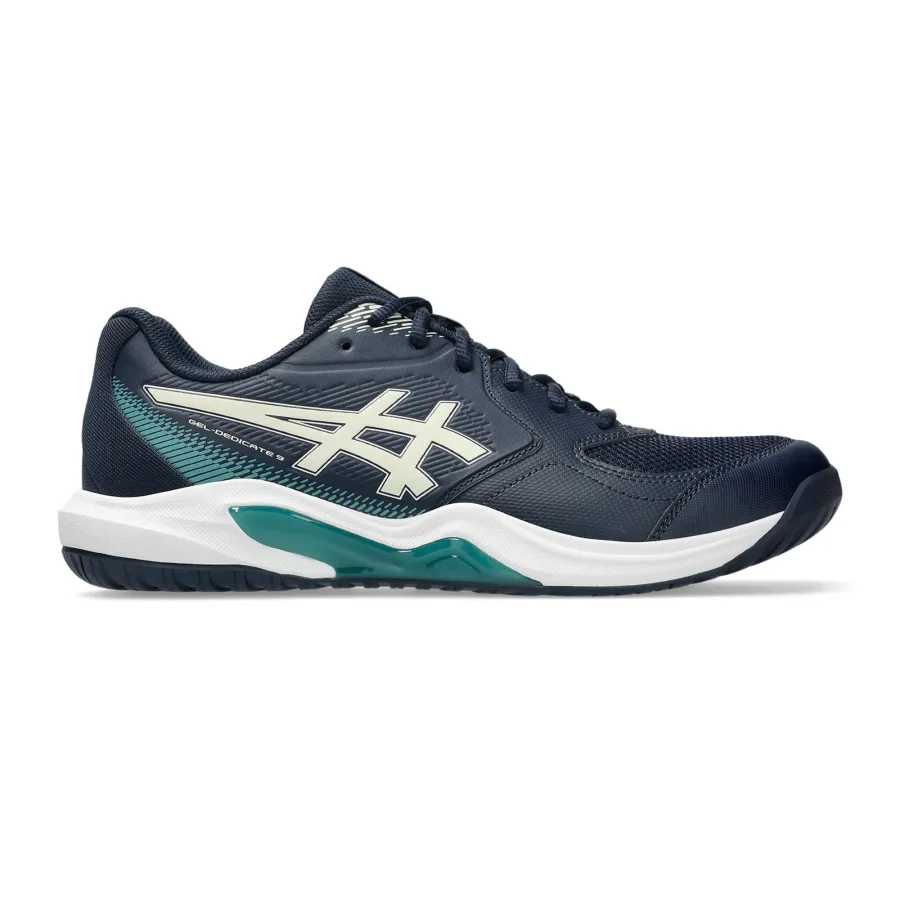 ASICS Gel-Dedicate 9 Allcourtschuh Herren - dunkelblau, weiß
