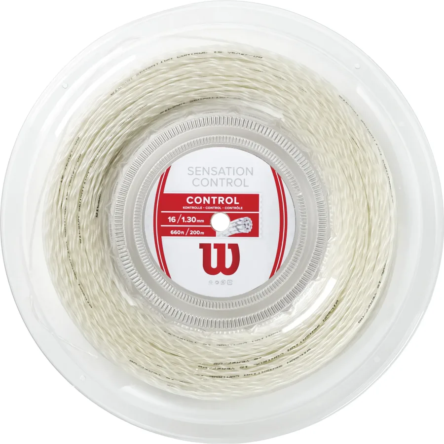 Wilson Sensation Control Saitenrolle 200m-Nude